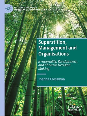 cover image of Superstition, Management and Organisations